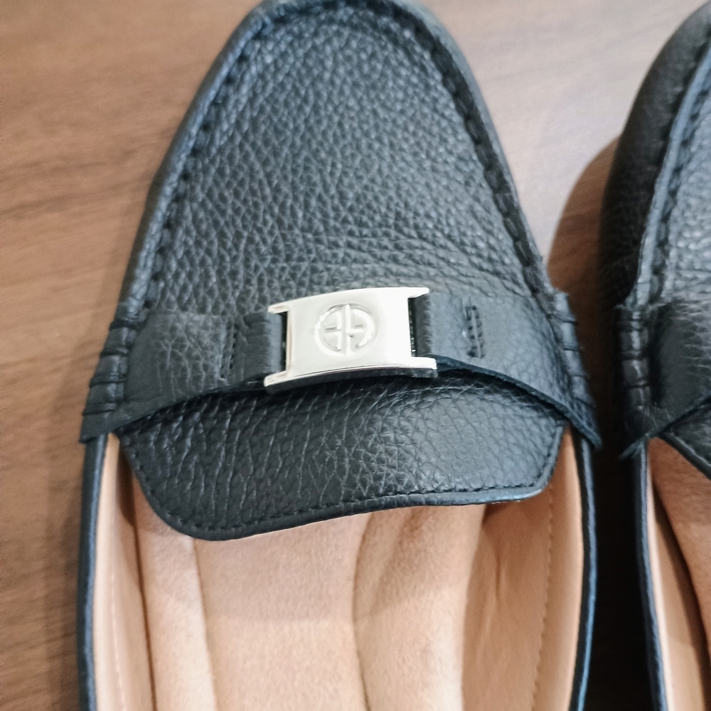 Giani Bernini Black Memory Foam Loafers for Women - Picture 3 of 7